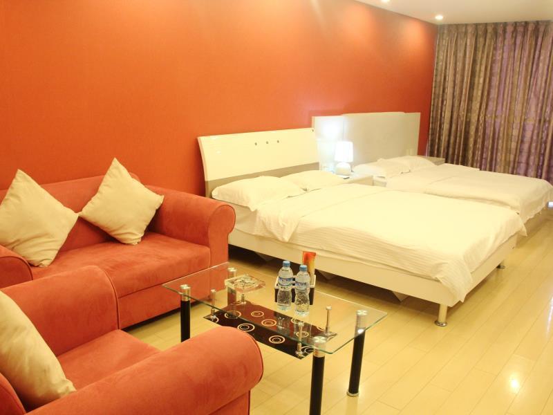 Hangzhou Dushangju Hotel Apartment Binjiang Exteriör bild