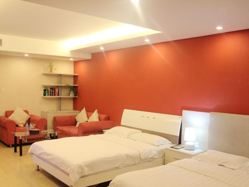 Hangzhou Dushangju Hotel Apartment Binjiang Exteriör bild